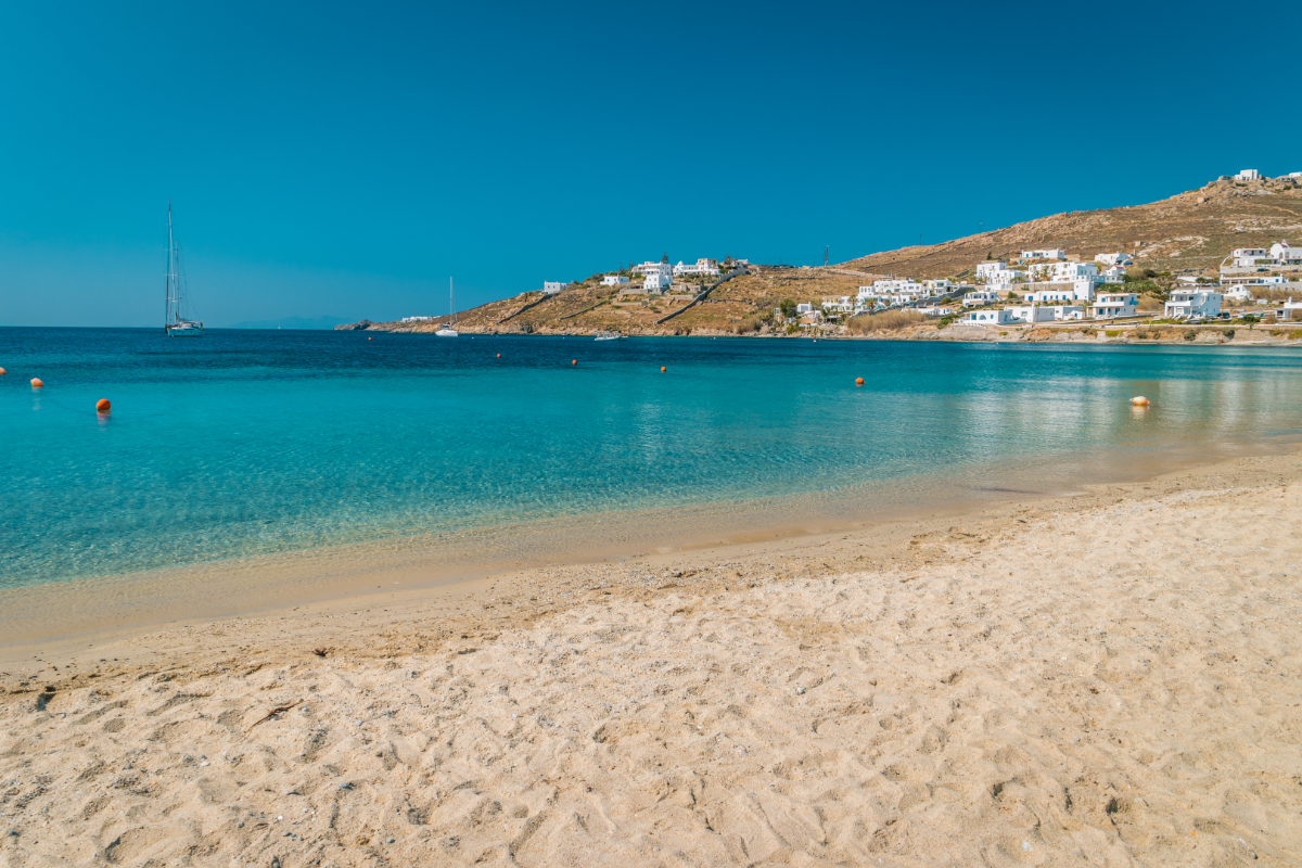 ornos beach mykonos