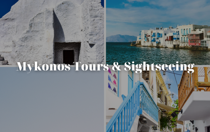 Mykonos tours and sightseeing